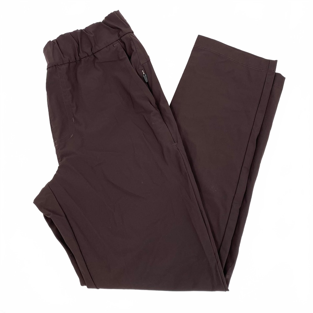 Vuori Brown Elastic Waist Ankle Pants | Womens XS